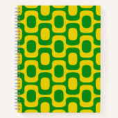Ipanema Sidewalk Pattern, Beach Pattern, Brazil ノートブック (正面)