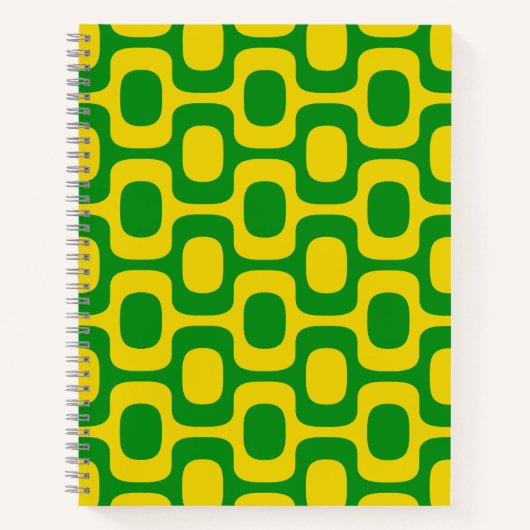 Ipanema Sidewalk Pattern, Beach Pattern, Brazil ノートブック (正面)