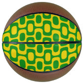 Ipanema Sidewalk Pattern, Beach Pattern, Brazil バスケットボール (正面)