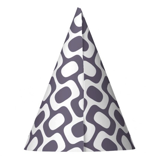 Ipanema Sidewalk Pattern, Beach Pattern, Brazil パーティーハット (裏面)