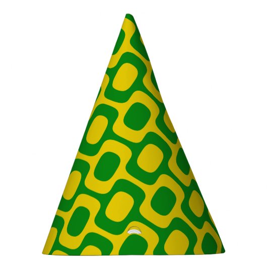 Ipanema Sidewalk Pattern, Beach Pattern, Brazil パーティーハット (右)