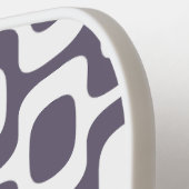 Ipanema Sidewalk Pattern, Beach Pattern, Brazil ピックルボールラケット (左詳細)