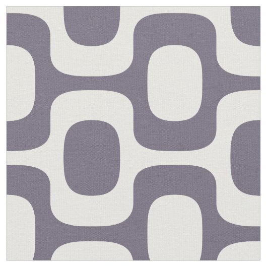 Ipanema Sidewalk Pattern, Beach Pattern, Brazil ファブリック (クローズアップ)