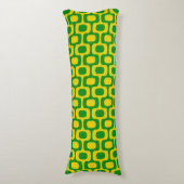 Ipanema Sidewalk Pattern, Beach Pattern, Brazil ボディピロー (正面縦)