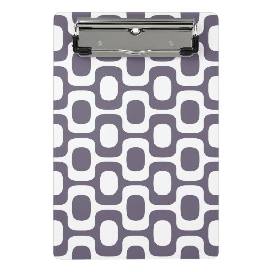 Ipanema Sidewalk Pattern, Beach Pattern, Brazil ミニクリップボード (正面)