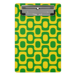 Ipanema Sidewalk Pattern, Beach Pattern, Brazil ミニクリップボード