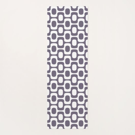Ipanema Sidewalk Pattern, Beach Pattern, Brazil ヨガマット (裏面)