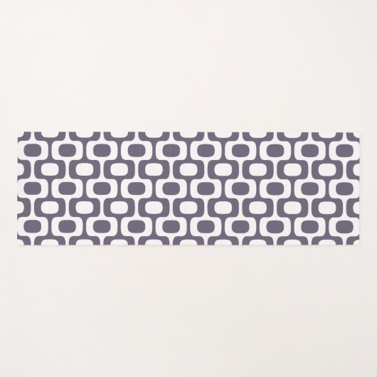 Ipanema Sidewalk Pattern, Beach Pattern, Brazil ヨガマット (正面(横))