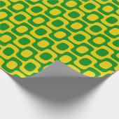 Ipanema Sidewalk Pattern, Beach Pattern, Brazil ラッピングペーパー (角)