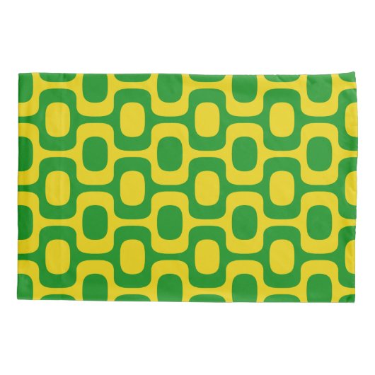 Ipanema Sidewalk Pattern, Beach Pattern, Brazil 枕カバー (裏面)