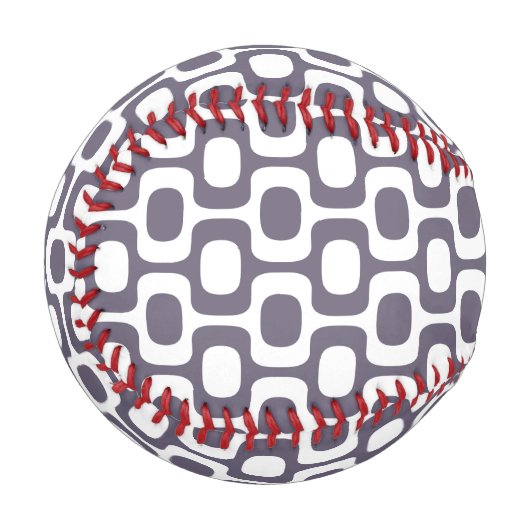 Ipanema Sidewalk Pattern, Beach Pattern, Brazil 野球ボール (正面左)