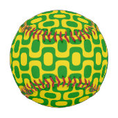 Ipanema Sidewalk Pattern, Beach Pattern, Brazil 野球ボール (正面)