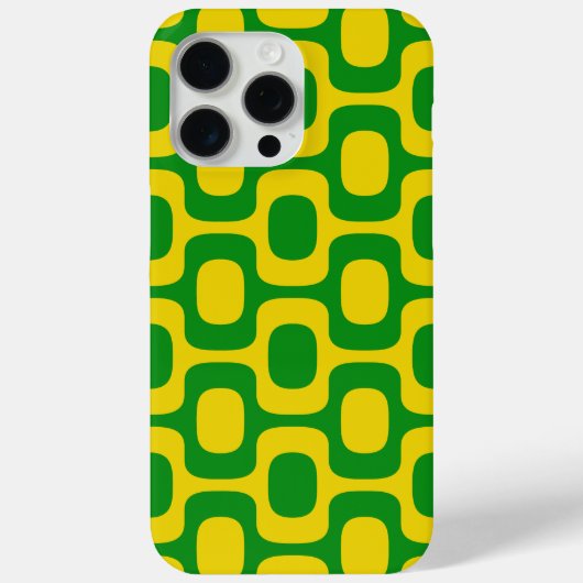 Ipanema Sidewalk Pattern, Beach Pattern, Brazil Case-Mate iPhoneケース (裏面)