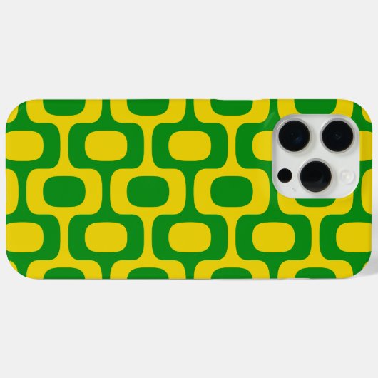 Ipanema Sidewalk Pattern, Beach Pattern, Brazil Case-Mate iPhoneケース (裏面 (横))