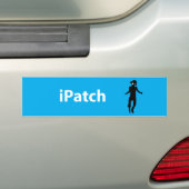 iPatchのバンパー バンパーステッカー (車上)