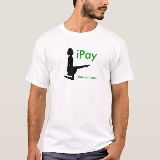 "iPay"アイルランド語は親FeisのTシャツを踊ります Tシャツ