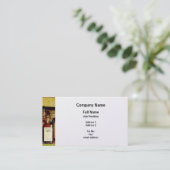 Ipecacシロップ – プラチナ仕上げ 名刺 (スタンド正面)