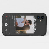 iPhカスタム用の音楽プラーク電話ケースアルバムカバー Case-Mate iPhoneケース (裏面(横))