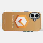 iPh用高級MagSafe対応保護ケース Case-Mate iPhoneケース (裏面 (横))