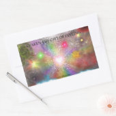 Iphelia感覚オーロラステッカー 長方形シール (封筒)