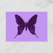 Iphiclides podaliriusプロファイルカード 名刺 (裏面)