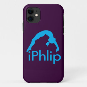 iPhlipの青い体操の体育専門家 iPhone 11 ケース
