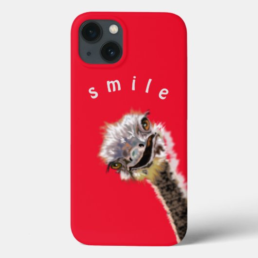 iPhoneおもしろいケースハッピーダリッチ – スマイル Case-Mate iPhoneケース (裏面)