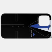 iPhoneおもしろいケース名パーソナライズされた訴訟 Case-Mate iPhoneケース (裏面 (横))