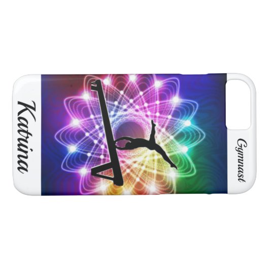 iPhoneおよび銀河系の体操ケース Case-Mate iPhoneケース (裏面(横))