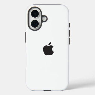 iPhoneお洒落愛好家のための白いデザイン iPhone 16ケース