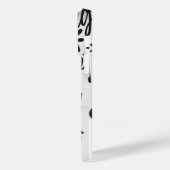 IPHONEで表示される白黒と多色のハート Case-Mate iPhoneケース (裏面 / 左)