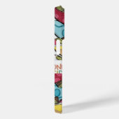 IPHONEで表示される白黒と多色のハート Case-Mate iPhoneケース (裏面 / 右)