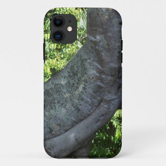 iphoneとサムスンのケースのツイストツリートランク Case-Mate iPhoneケース (裏面)