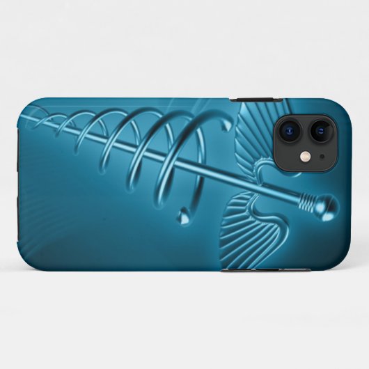 IPhoneのためのMedicusの記号 Case-Mate iPhoneケース (裏面(横))