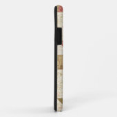 Iphoneのカバーによってキルトにされる花柄 Case-Mate iPhoneケース (裏面/右)