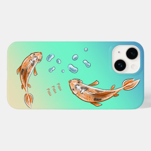 IPhoneのカバー – 魚 Case-Mate iPhoneケース (裏面 (横))
