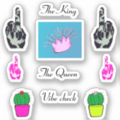 IPhoneのクール背面のトレンディーシール シール (正面)