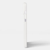 iPhoneのホワイトケース iPhoneケース (左側面)