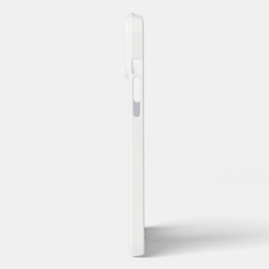 iPhoneのホワイトケース iPhoneケース (左側面)