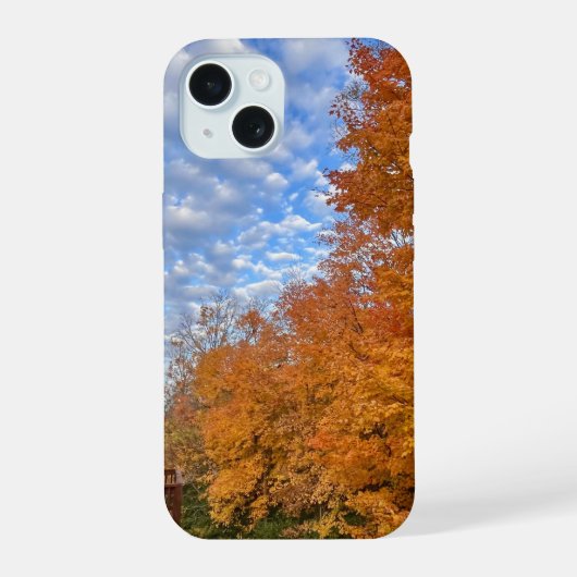 iphoneの味15秋電話ケース iPhone 15ケース (裏面)