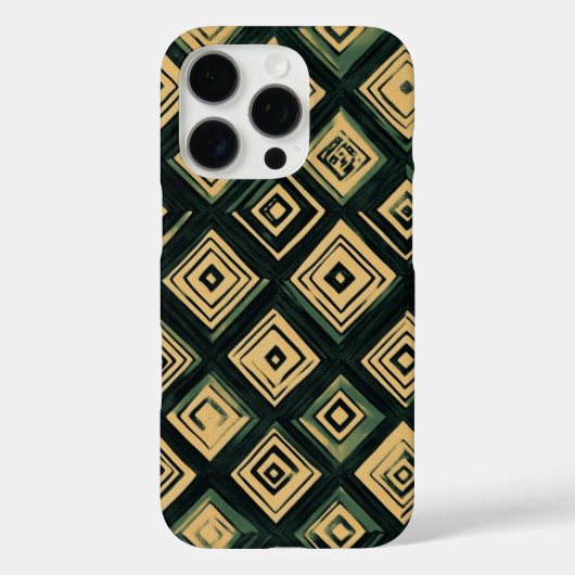 iphoneの四角いパターンの電話ケース Case-Mate iPhoneケース (裏面)