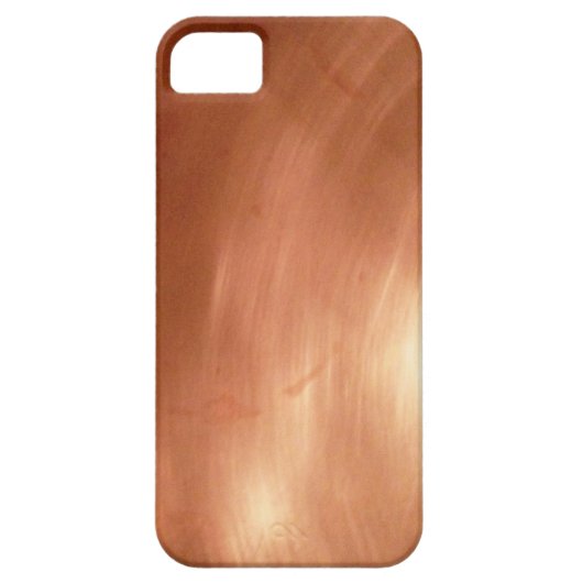 iPhoneの場合として無地のな銅の写真 Case-Mate iPhoneケース (裏面)