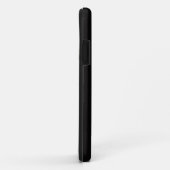 iPhoneの場合のいかりの黒及び青 Case-Mate iPhoneケース (裏面/右)