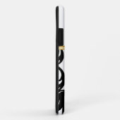 iPhoneの場合のきらきら光るなモノグラム Case-Mate iPhoneケース (裏面/右)