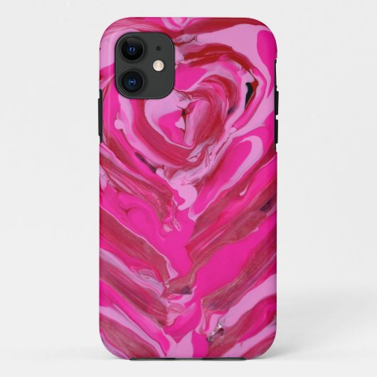 iPhoneの場合のオリジナルの抽象的な絵画 Case-Mate iPhoneケース (裏面)