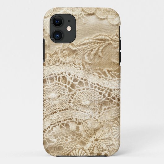 iPhoneの場合のヴィンテージのレース#3 Case-Mate iPhoneケース (裏面)