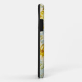 iPhoneの場合のヴィンテージの青の花 Case-Mate iPhoneケース (裏面/右)