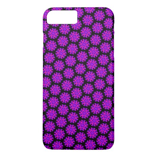 iphoneの場合紫色の花壇 Case-Mate iPhoneケース (裏面)