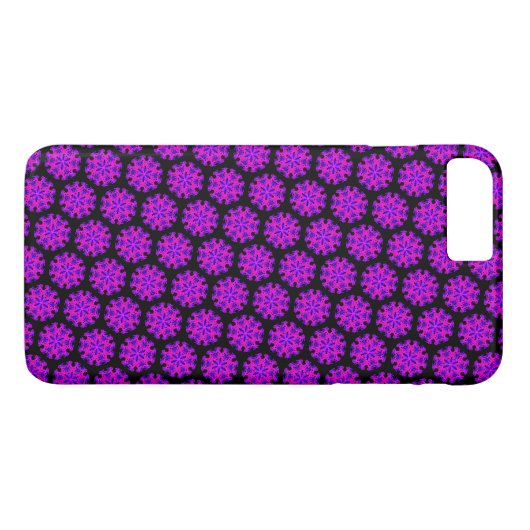 iphoneの場合紫色の花壇 Case-Mate iPhoneケース (裏面(横))