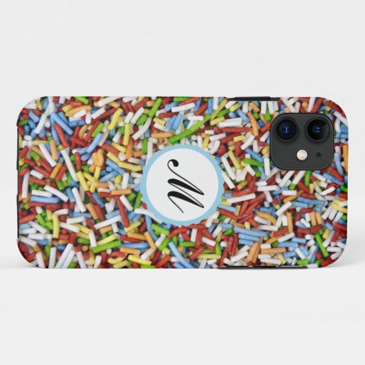 iPhoneの場合5/5Sはカラフルなキャンデーのピンクを振りかけます Case-Mate iPhoneケース (裏面(横))